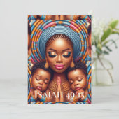 Women and child Isaiah 49:15: サンキューカード (スタンド正面)