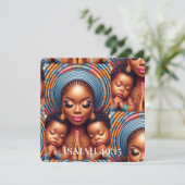 Women and child Isaiah 49:15: 招待状 (スタンド正面)