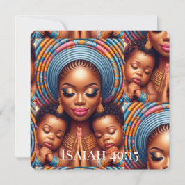 Women and child Isaiah 49:15: 招待状