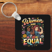Women Are Equal キーホルダー (正面)