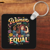 Women Are Equal キーホルダー (裏面)