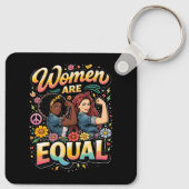 Women Are Equal キーホルダー (裏面)