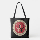 Women Are Power, International Women's Day Tote トートバッグ (裏面)