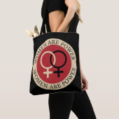 Women Are Power, International Women's Day Tote トートバッグ (クローズアップ)