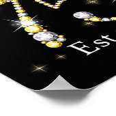 Women Chapter 75 Fabulous Est 1951 75th Birthday Q ポスター (角)