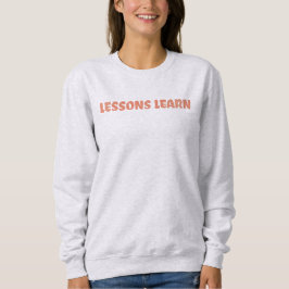 Women Energy Flow Lessons Learn Sweatshirts  スウェットシャツ