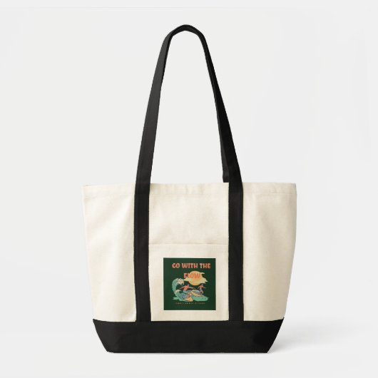 Women Energy Flow Lessons Learn Tote Bag トートバッグ (正面)