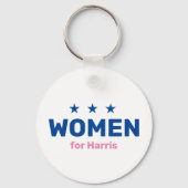 Women For Harris 2024 キーホルダー (正面)