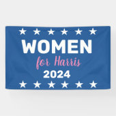Women For Harris 2024 横断幕 (横)