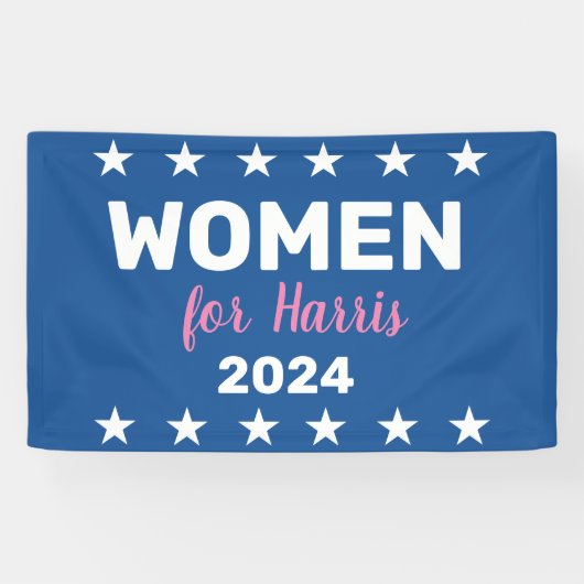 Women For Harris 2024 横断幕 (横)