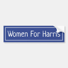 Women For Kamala Harris 2024 バンパーステッカー