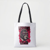 Women Gorilla Boss Lessons Learn Tote トートバッグ (正面)