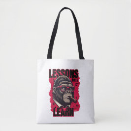 Women Gorilla Boss Lessons Learn Tote トートバッグ