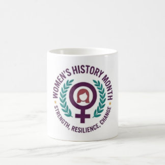 Women History Month Mug コーヒーマグカップ