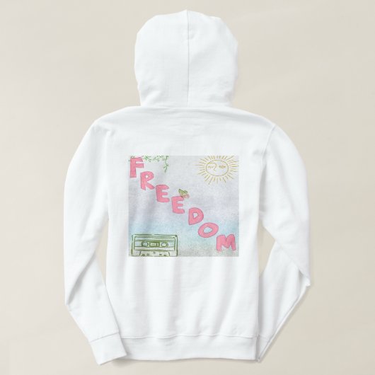 Women Hoodie パーカ (デザイン裏面)