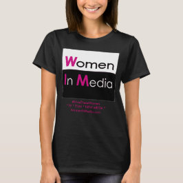 Women In Media Tシャツ黒 Tシャツ