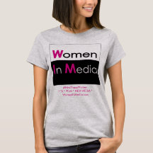 Women In Media Tシャツ（グレー）
