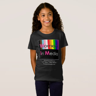 Women In Media TシャツBlack for Grrls Tシャツ