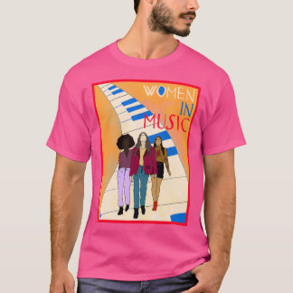 Women in Music HAIM orange Tシャツ