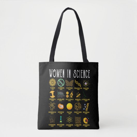 Women In Science トートバッグ (正面)