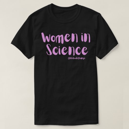 Women in Science lilsboobthangsクラシックTシャツ Tシャツ (デザイン正面)