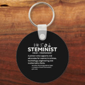 Women In Science Steminista Steminist 1 キーホルダー (正面)