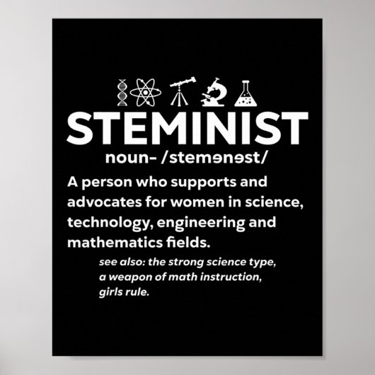 Women In Science Steminista Steminist 1 ポスター (正面)