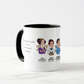 Women in STEM Pioneers Mug: Math & Science History マグカップ (正面左)