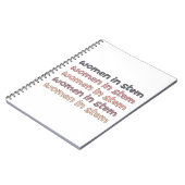 Women in Stem Steminist Stem Graduate Gives ノートブック (左側)