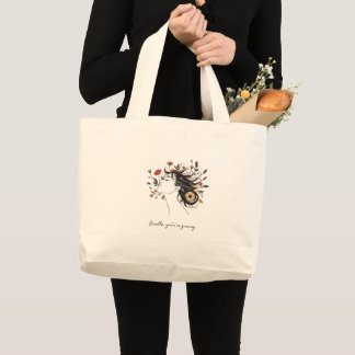 women inspiring totebag  ラージトートバッグ