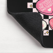 Women Labor And Delivery Nurse Hearts Candy Valent マウスパッド (コーナー)