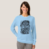 Women Legendary Gorilla Lessons Learn Long Sleeve  Tシャツ (正面フル)