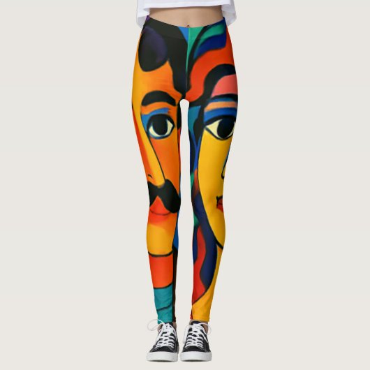women leggings レギンス (正面)