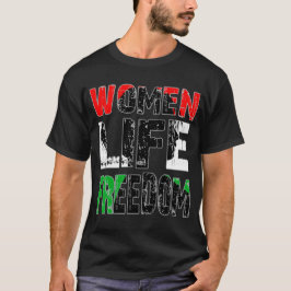 Women Life Freedom Tシャツ