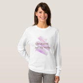 Women long sleeve t shirt  tシャツ (正面フル)