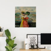 Women Looking at the World's Fair, 1904 ポスター (ホームオフィス)