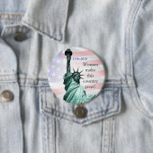 Women Make This Country Great! Button 2 缶バッジ (インサイチュ)