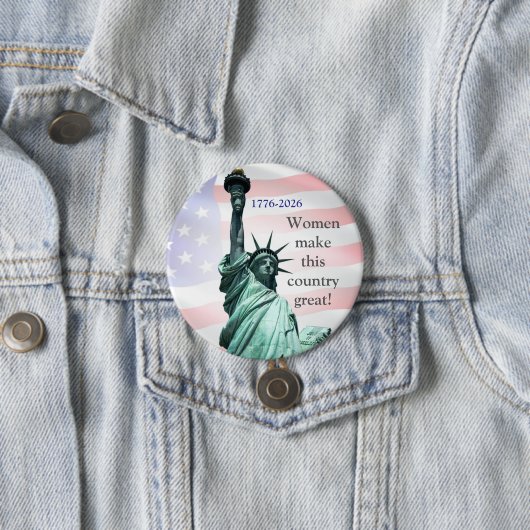 Women Make This Country Great! Button 2 缶バッジ (インサイチュ)
