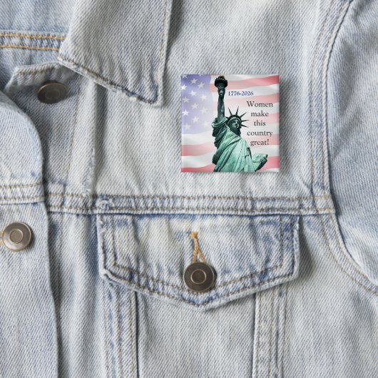 Women Make This Country Great! Button 3 缶バッジ (インサイチュ)