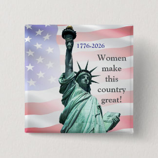 Women Make This Country Great! Button 3 缶バッジ