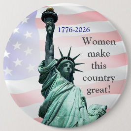 Women Make This Country Great! Button 4 缶バッジ