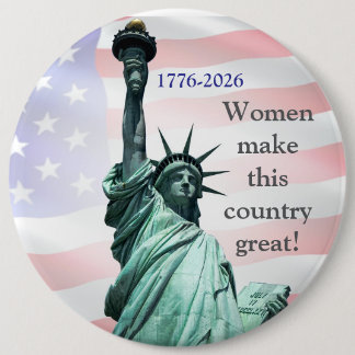 Women Make This Country Great! Button 4 缶バッジ