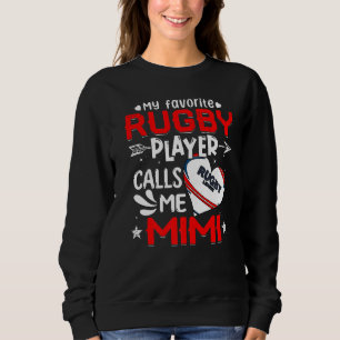 Women My Rugby お気に入りの Player Me Mimi スウェットシャツ