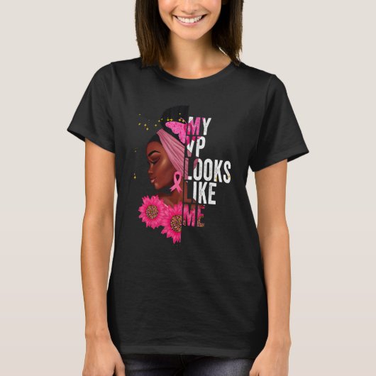Women My VP Looks Like Me African American Black G Tシャツ (正面)