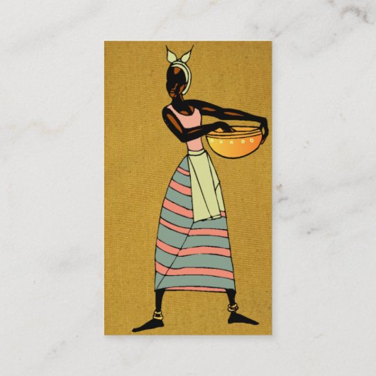 Women of Africa名刺 名刺 (裏面)