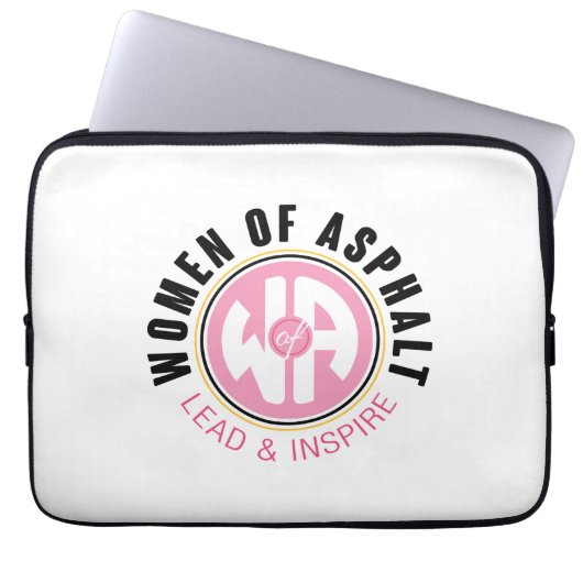 Women of Asphalt Electronicsバッグ ラップトップスリーブ (正面)