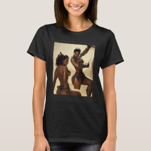Women of Kali Arnis Escrima by Artist Don Castillo Tシャツ