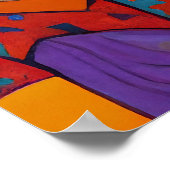 Women of Rajasthan Home Wall Artポスター ポスター (角)