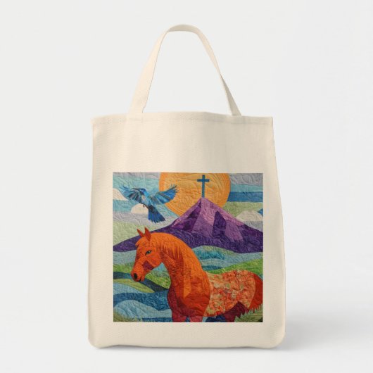 Women of Valor quilt tote トートバッグ (正面)