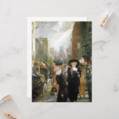 Women on Fifth Avenue (New York City, USA) (NYC) カード (正面/裏面インサイチュ)